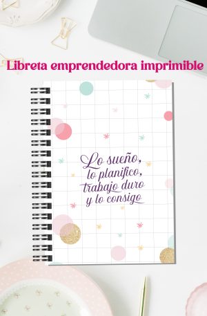 Libreta emprendedora imprimible
