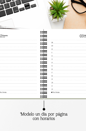 Agenda 2026 un día por página