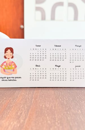 Set x4 calendarios de escritorio 2026