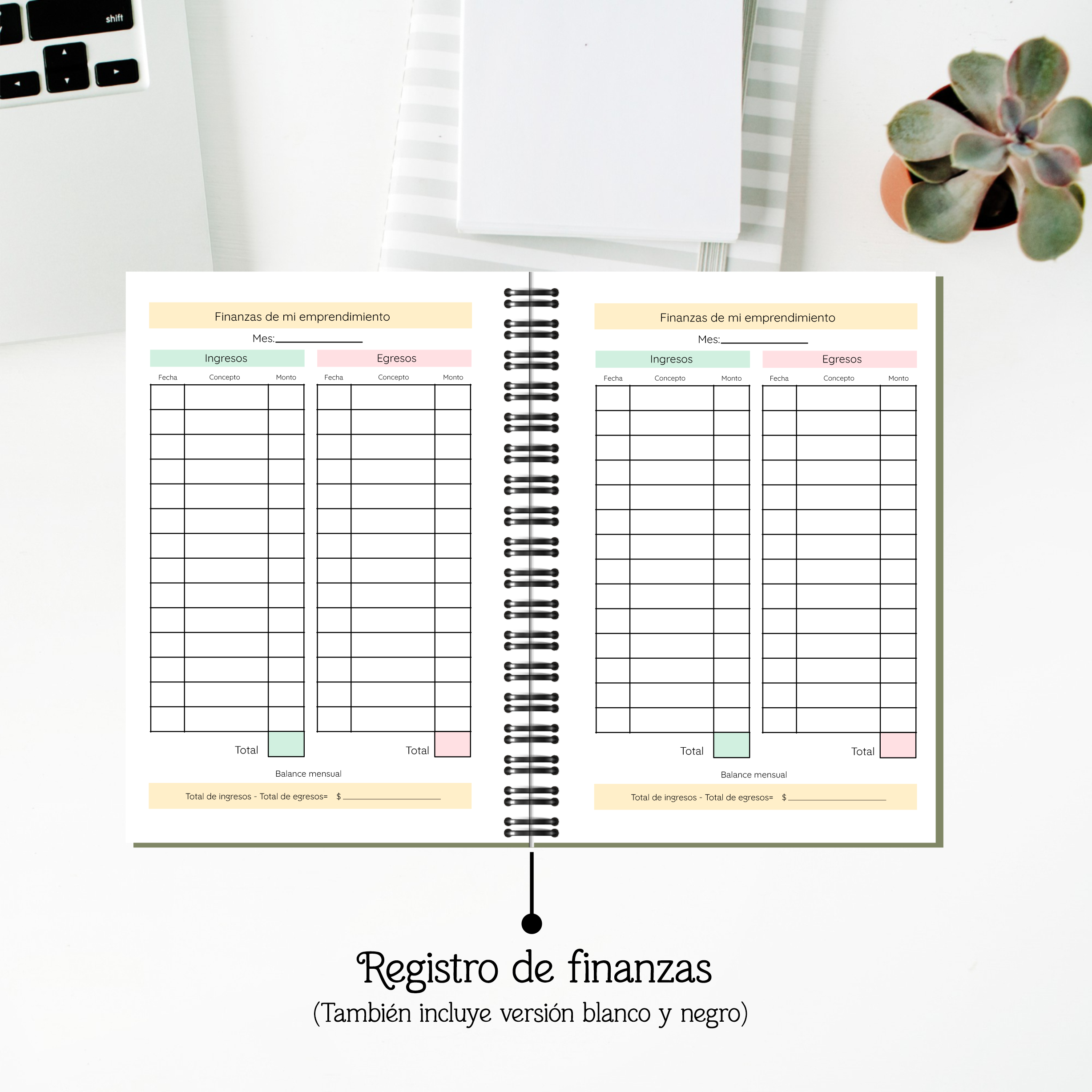 Libreta emprendedora para imprimir - Imagen 8
