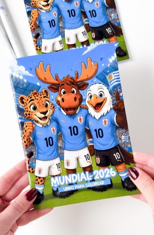 Librito de actividades y para colorear del mundial
