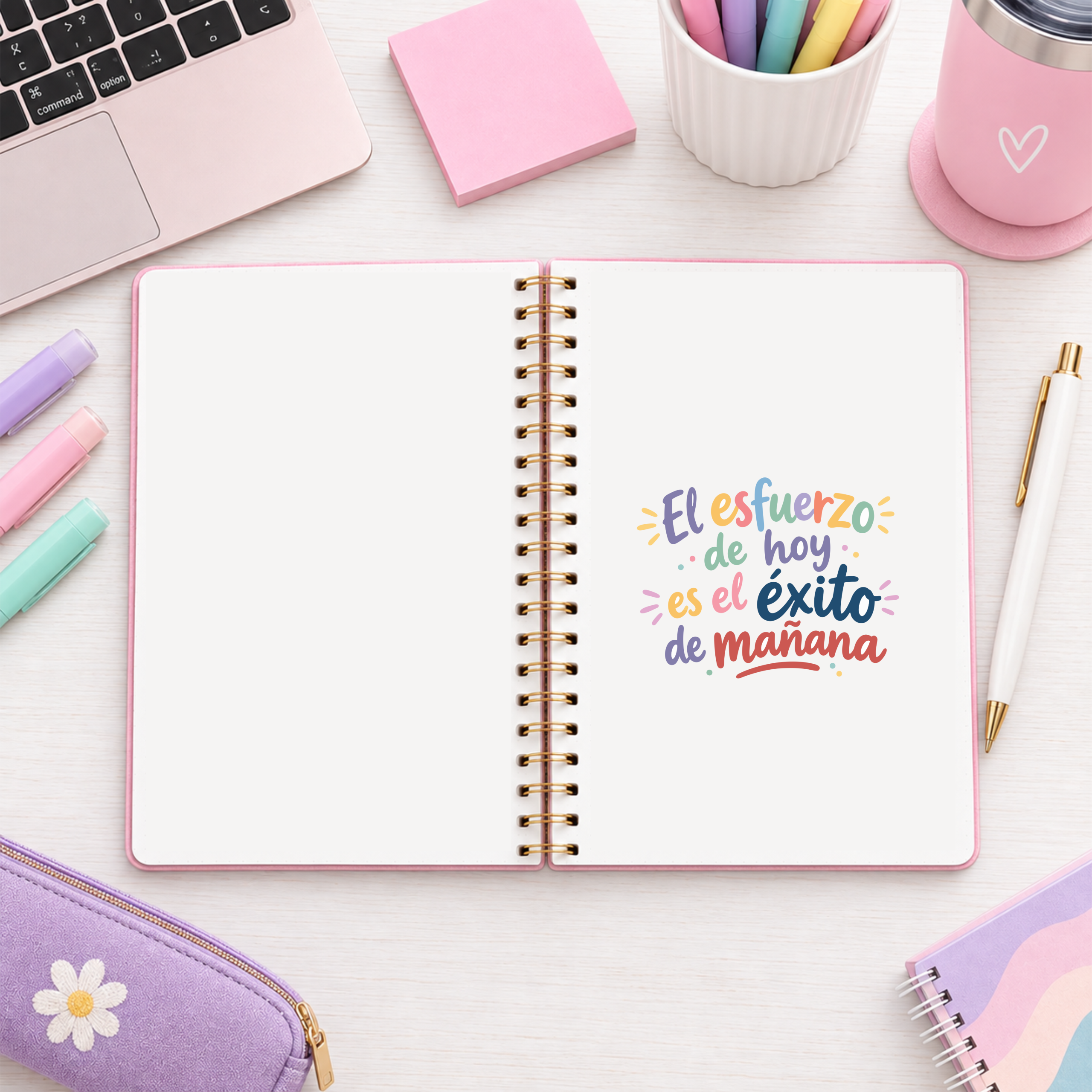 Agenda de estudiante de secunadria 2027 - Colorful - Imagen 8