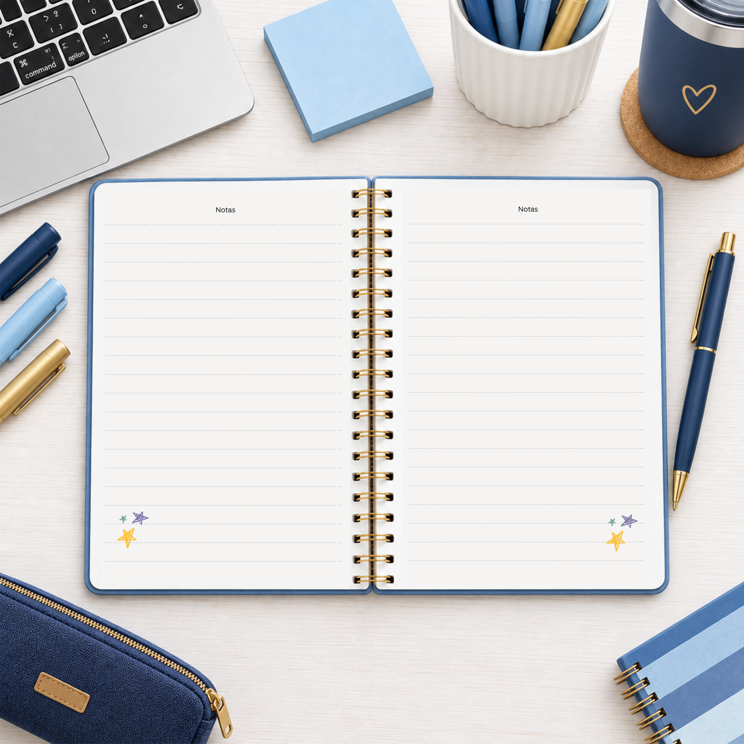 Agenda de estudiante de secundaria 2027 - Azul - Imagen 10